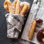 churros en freidora de aire